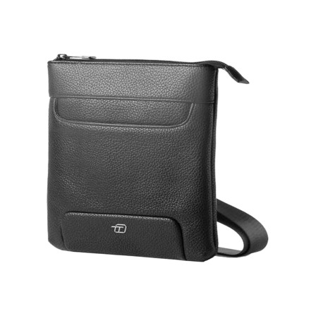 City bag piccola Gate Trended - 20 x 26 x 2 cm - ecopelle - nero - In Tempo