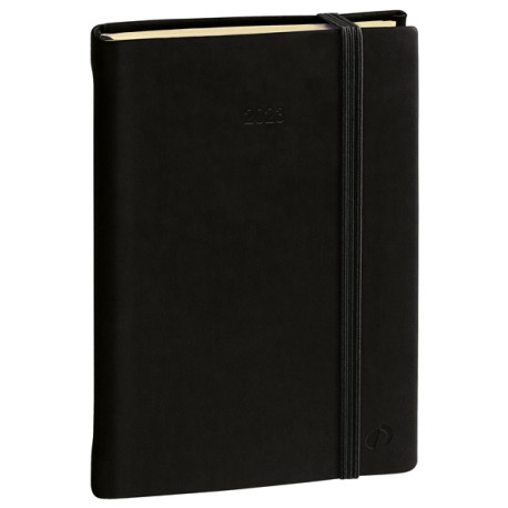 Agenda settimanale Affari Prestige ML 2027 - 10 x 15 cm - silk nero - Quo Vadis