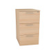 Classificatore - 3 cassetti - 49 x 55 x 107,2 cm - faggio