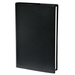 Agenda settimanale Trinote 2027 - copertina Impala - 18 x 24 cm - nero - Quo Vadis