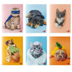 Maxiquaderno Cute fantasia - A4 - 5mm - 40+2 fogli - 80gr - BM