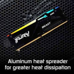 Kingston 32GB 5200MTs DDR5 CL40 DIMM FURY Beast RGB