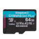 Kingston MicroSD Canvas Go! Plus 64GB