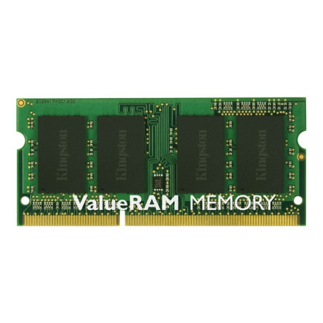 Kingston ValueRAM - DDR3 - modulo - 4 GB - SO DIMM 204-pin - 1600 MHz / PC3-12800 - CL11 - 1.5 V - senza buffer - non ECC