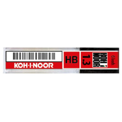 Koh-I-Noor ASTUCCIO 6 MICROMINE 1.3 MM HB