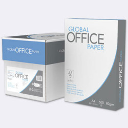 Carta fotocopie Global Office Paper A4 - 80 g/m - 500 fogli  240 risme