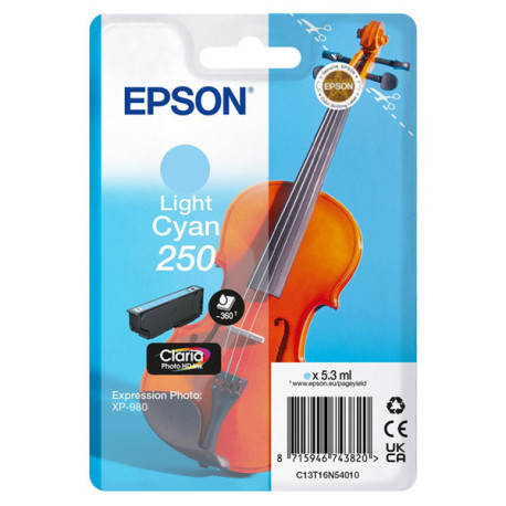 Epson - Cartuccia - Ciano Light  - 205 - Violin Claria- C13T16N54010 - 4,8 ML