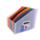 Classificatore portariviste Crystal - 12 tasche - PP - 26.5x32.5 cm - Exacompta