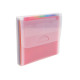 Classificatore valigetta verticale cristallo - 25,5x30,5cm - 6 tasche - PPL - Exacompta