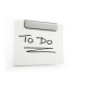 Clip adesiva Durafix Clip - 60 mm - argento - Durable - conf. 5 pezzi