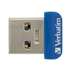 Verbatim Store 'n' Stay NANO - Chiavetta USB - 32 GB - USB 3.0 - blu