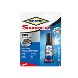 Colla istantanea universale - Ultra Rapdio Gel - 3 gr - trasparente - Bostik