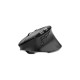 Acer Smart Fit Vertical Mouse - Retail pack, Mano destra, RF senza fili + Bluetooth, 8000 DPI, Nero