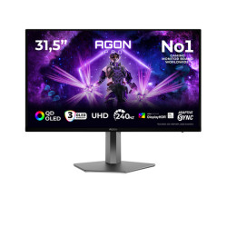 AOC AGON PRO AG326UZD2, 80 cm (31.5"), 3840 x 2160 Pixel, 4K Ultra HD, OLED, 0,03 ms, Nero