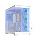 ASUS A32 Plus TG ARGB White, Midi Tower, PC, Bianco, ATX, micro ATX, Mini-ITX, Metallo, Gaming
