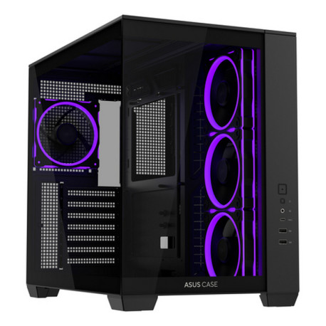 ASUS A32 PLUS, Midi Tower, PC, Nero, ATX, micro ATX, Mini-ITX, Metallo, Gaming