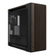 ASUS ProArt PA602 Wood Edition Modern Black - Tempered Glass Panel, Midi Tower, PC, Nero, Legno, ATX, DTX, EATX, micro ATX, Min