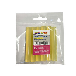 Colla stick - adesivo forte - Ø 11mm x 10 cm - DECO - conf. 6 pezzi