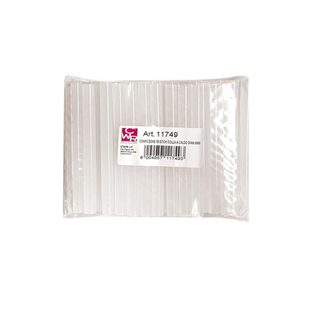 Colla stick mini - 10 cm x diam. 7 mm - Deco - conf. 50 pezzi