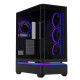 barebone chassis CABINET PRIME AP304 TG ARGB BLACK