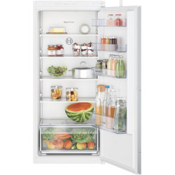 Bosch Serie 2 KIR41NSE0 Frigorifero Monoporta da incasso 122,1 x 54,1 cm Classe E, 204 L, SN-ST, 35 dB, E, Bianco