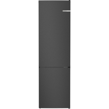 Bosch Serie 4 KGN392XCF Frigorifero Combinato da libera installazione 203 X 60 cm Acciaio anti-impronta Classe C, 363 L, SN-T, 