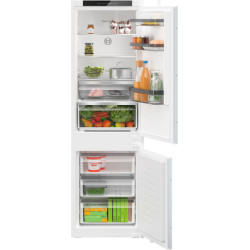 Bosch Serie 4 KIN862SE0 Frigorifero Combinato da incasso 177,2 x 54,1 cm Classe E, 260 L, SN-ST, 4 kg/24h, E, Compartimento zon