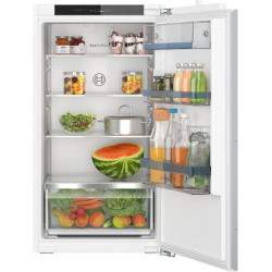 Bosch Serie 4 KIR31VFE0 Frigorifero Monoporta da incasso 102,1 x 55,8 cm Classe E, 165 L, SN-ST, 35 dB, E, Bianco