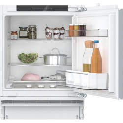 Bosch Serie 4 KUR21VFE0 Frigorifero Sottopiano da incasso 82 x 59,8 cm Classe E, 134 L, SN-T, 35 dB, E, Bianco