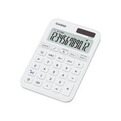 Calcolatrice da tavolo Casio MS-20YC-WE-W-EP con display extra-large e funzioni avanzate