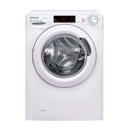 Candy Smart , Lavatrice Carica Frontale 9 KG, Classe B, 1200 giri, Bianco, Vapore, Wi-Fi, CSS 129TW4-11, Caricamento frontale, 