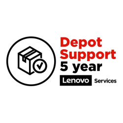 Lenovo Depot/Customer Carry-In Upgrade - Contratto di assistenza esteso - parti e manodopera (per sistema con 3 anni di garanzi