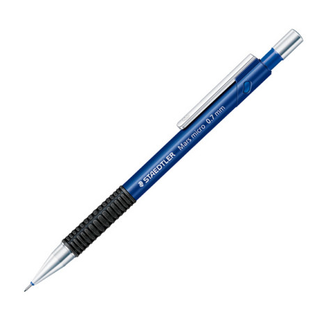 Portamine Mars Micro 775 - mina 0,7 mm - fusto blu/nero - Staedtler