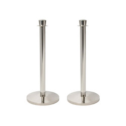 Colonnina segnapercorso cromata Budget - altezza 100 cm - Securit