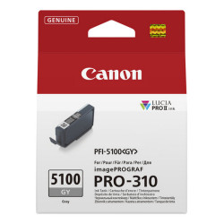 Canon PFI-5100 GY, Grigio, 14,4 ml, 1 pz, Confezione singola