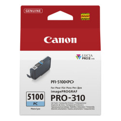 Canon PFI-5100 PC, Ciano per foto, 14,4 ml, 1 pz, Confezione singola