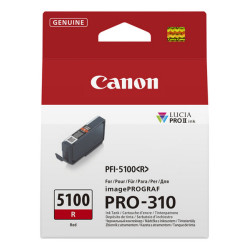 Canon PFI-5100 R, Rosso, 14,4 ml, 1 pz, Confezione singola