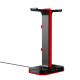 Celly CyberStation, Supporto per cuffie, Plastica, 387 g, Nero