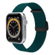 Celly WBANDBRAIDEDGN, Cinturino per orologio, Apple, Watch 42, Watch44, Watch 45 mm, Verde, 1 pz