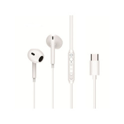 Conceptronic BRENDAN02W, Cablato, Musica e Chiamate, 20 - 20000 Hz, 13 g, Auricolare, Bianco