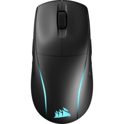Corsair M75, Ambidestro, Ottico, RF Wireless, 26000 DPI, Nero