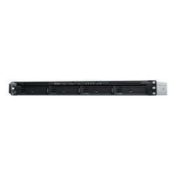 Synology RackStation RS422+ - Server NAS - 4 alloggiamenti - montabile in rack - SATA 6Gb/s - RAID 0, 1, 5, 6, 10, JBOD - RAM 2