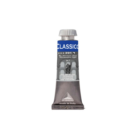 Colore a olio - extrafine - 20 ml - blu oltremare chiaro - Maimeri