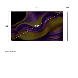 LG 77 OLED EVO G5 4K UHD WALL WEBOS25