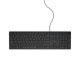 DELL Tastiera cablata - KB216 - Inglese (Stati Uniti internazionale) (QWERTY) - nera - (RTL BOX), Full-size (100%), Cablato, US
