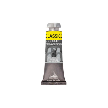 Colore a olio - extrafine - 20 ml - giallo di cadmio scuro - Maimeri