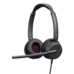 EPOS IMPACT 460T, Cablato, 20 - 20000 Hz, Musica e Chiamate, 138,6 g, Auricolare, Nero