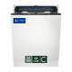 Electrolux Lavastoviglie Incasso 60 Cm - Int. Totale 14 Coperti Classe C 44 Dba EES48400L MADE IN EUROPE, A scomparsa totale, D