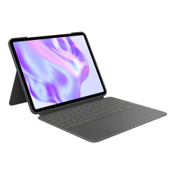 Logitech Combo Touch, QWERTY, Spagnolo, Trackpad, 1,9 cm, 1 mm, Apple