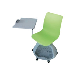 Wacebo Europe EduSeat 3.0 - Sedia - ergonomico - girevole - plastica, polipropilene - arancione